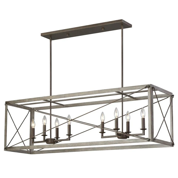 Thornwood Eight-Light Linear Pendant - Frankwebs