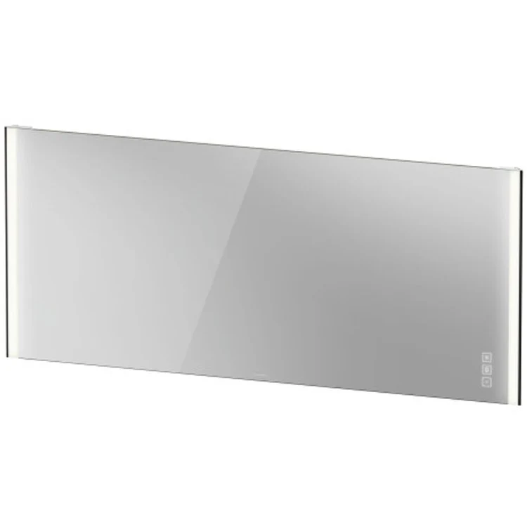 Mirror XViu 71-5/8 x 31-1/2 Inch Champagne Matte with Lighting Rectangle - Frankwebs