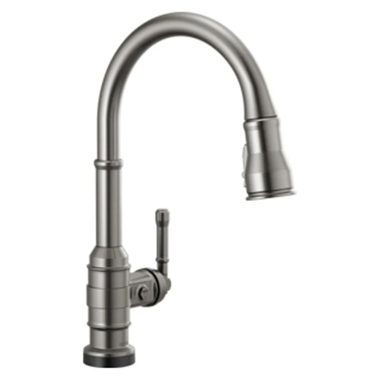 Kitchen Faucet Broderick 1 Lever ADA Arctic Stainless Diamond Seal/Touch2O Pull Down 1.8 Gallons per Minute - Frankwebs