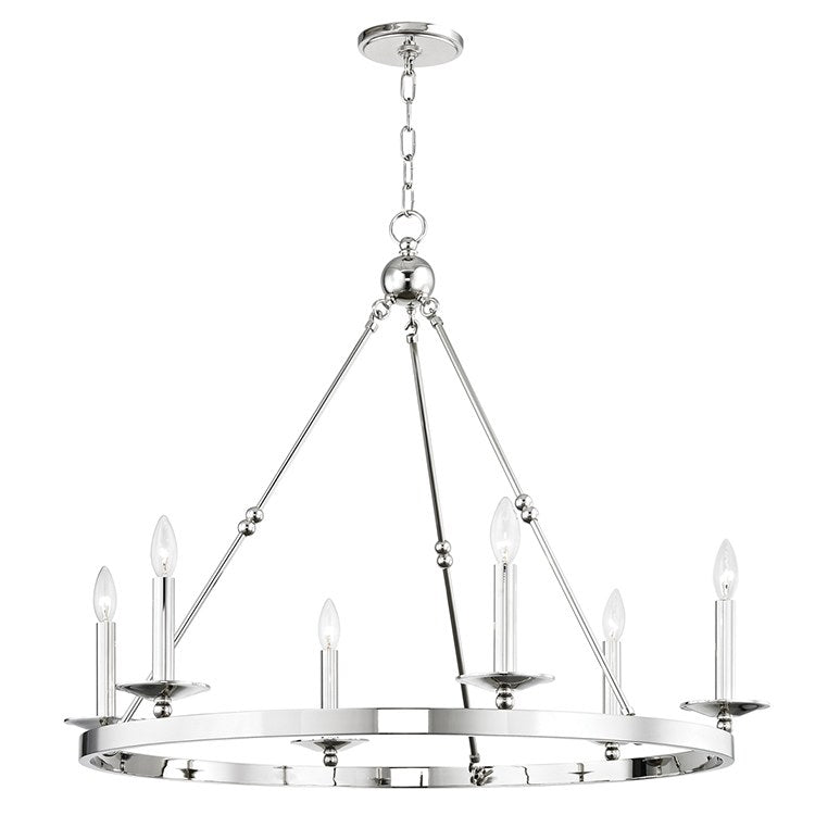 Allendale Six-Light Chandelier - Frankwebs