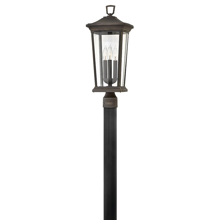 Bromley Three-Light LED Outdoor Post Lantern - Frankwebs