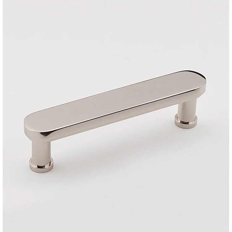 Pull Moderne Satin Nickel Brass 4 Inch 4-3/4 Inch 1-1/8 Inch - Frankwebs