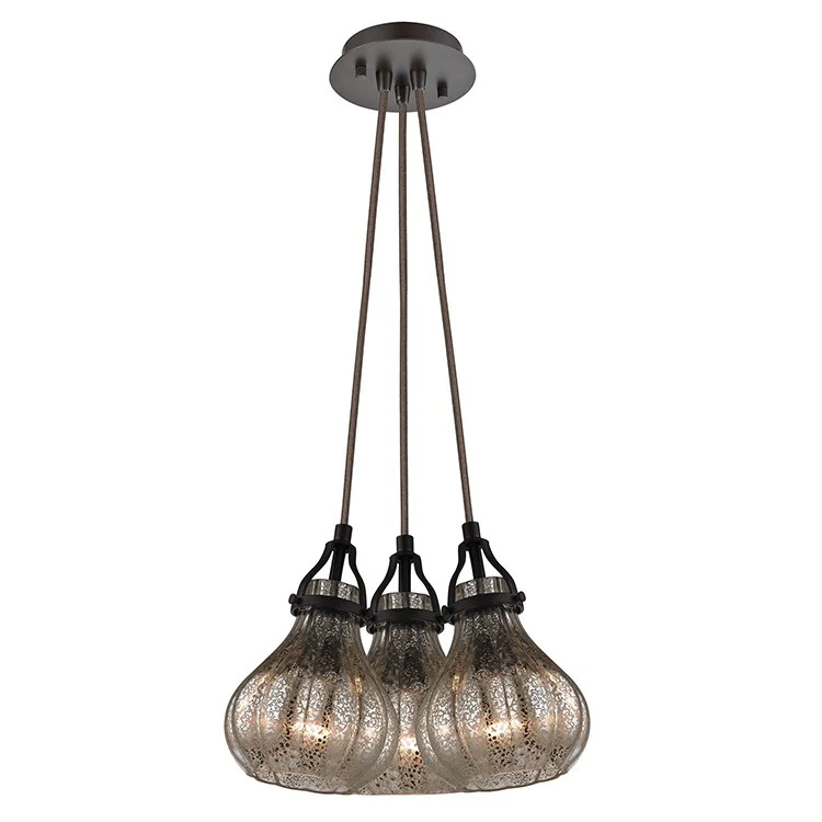 Danica Three-Light Pendant - Frankwebs