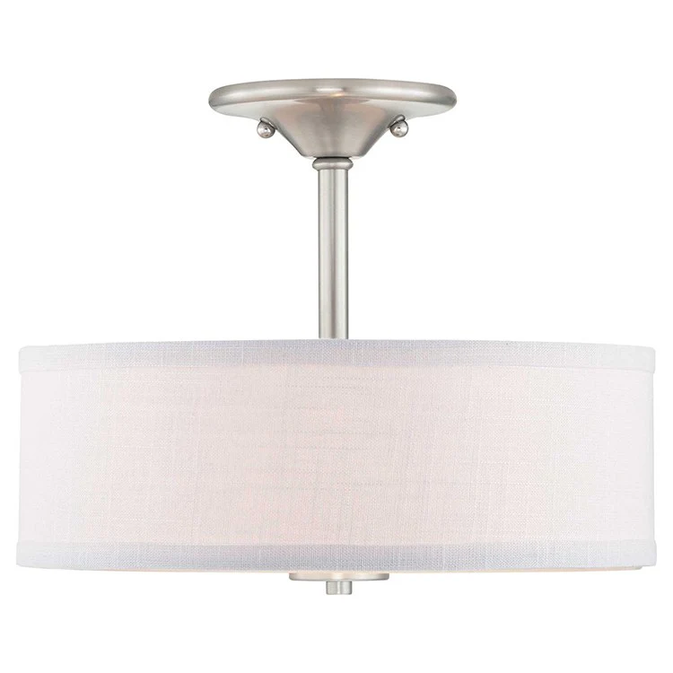 Inspire Two-Light Semi-Flush Mount Ceiling Fixture - Frankwebs