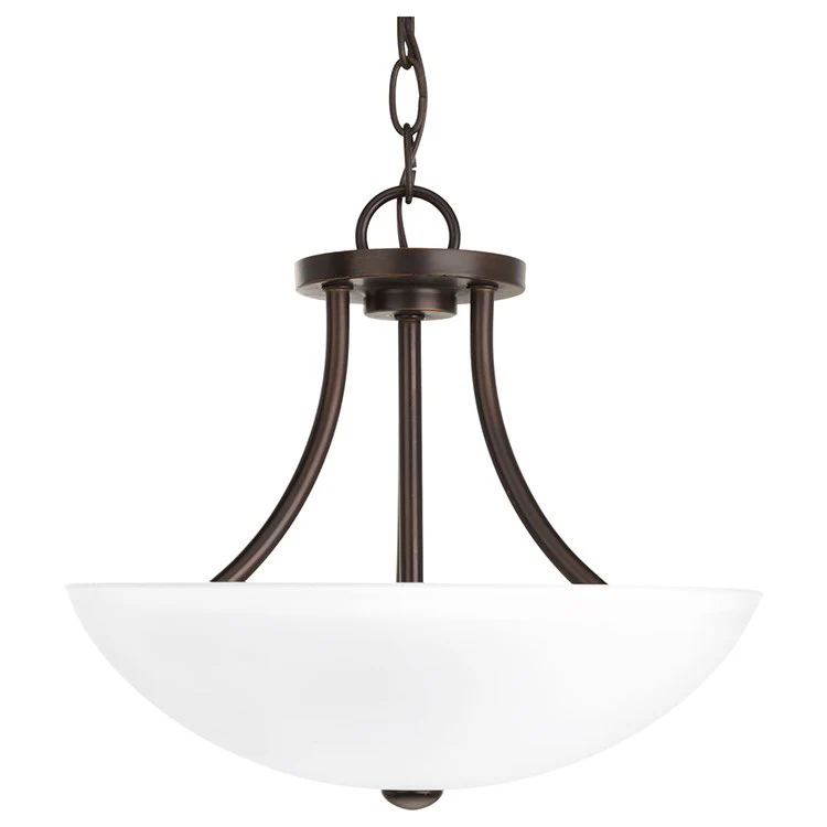 Gather Two-Light Semi-Flush Mount Convertible Ceiling Light - Frankwebs