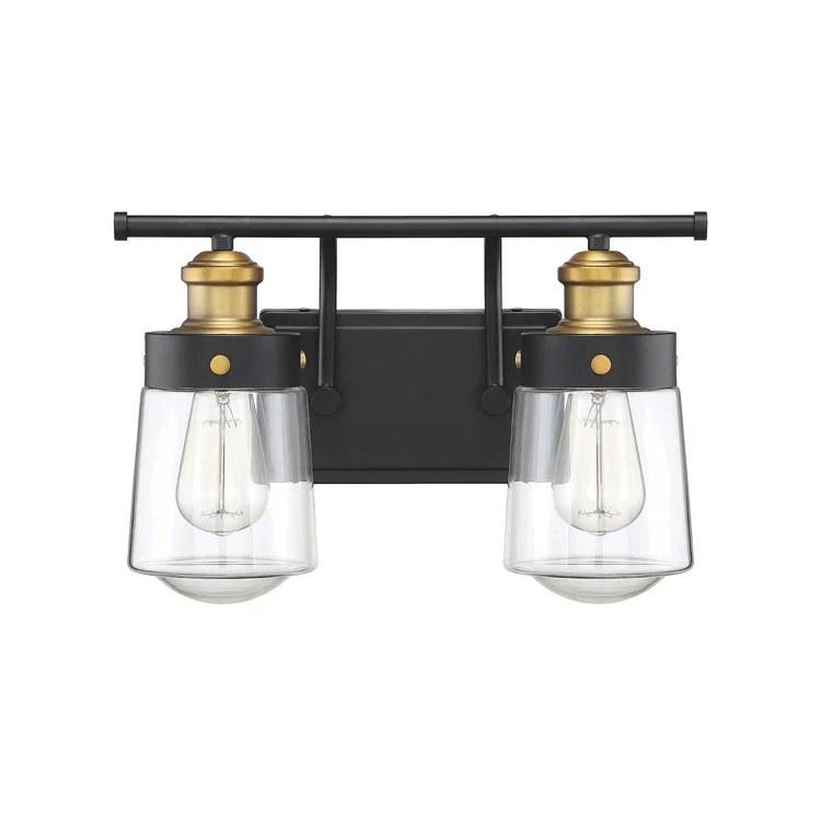 Macauley With Two-Light Bathroom Vanity Fixture - Frankwebs