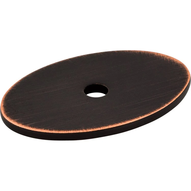 Backplate Sanctuary Oval 1-1/2 Inch Tuscan Bronze Steel TK60TB - Frankwebs