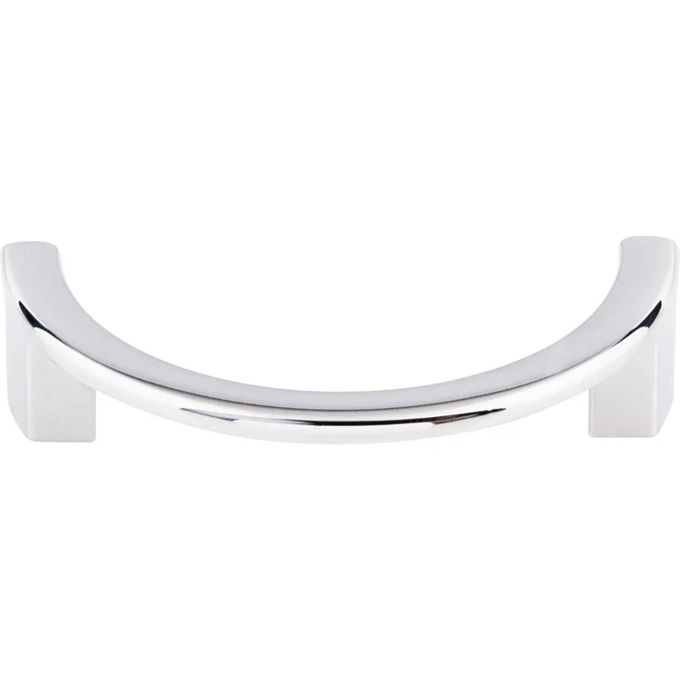 Pull Sanctuary Half Circle Open Polished Nickel Zinc Alloy 3-1/2 Inch - Frankwebs