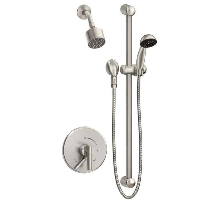 Dia Single Handle Wall-Mount Shower Faucet Trim with Handshower without Valve (1.5 GPM) - Frankwebs
