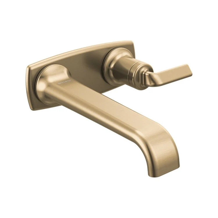 Handle Kit Allaria Zinc 1 Twist Lever Brilliance Black Onyx for Wall Mount Lavatory - Frankwebs