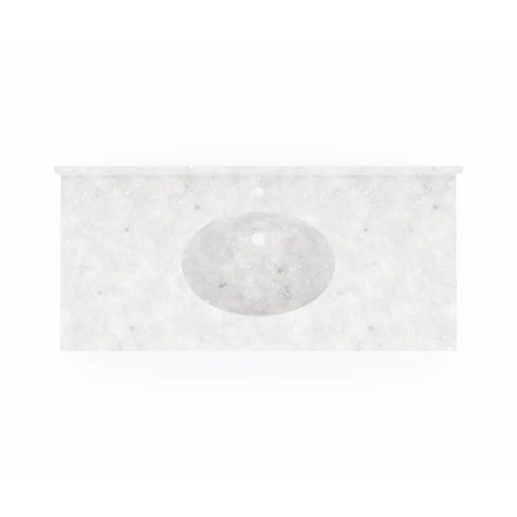 Vanity Top Chesapeake 49 x 22 Inch ADA Ice Swanstone - Frankwebs