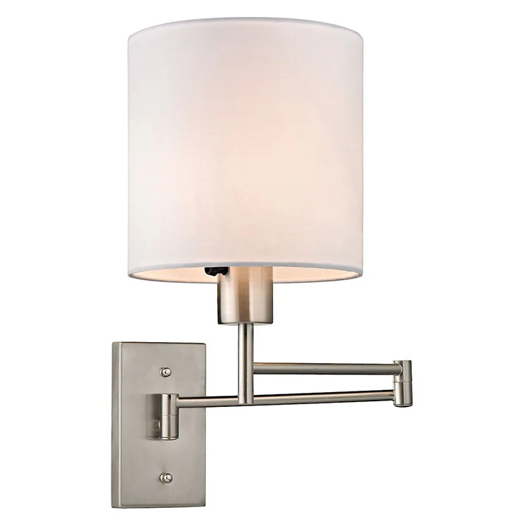 Carson Single-Light Swing Arm Wall Sconce - Frankwebs