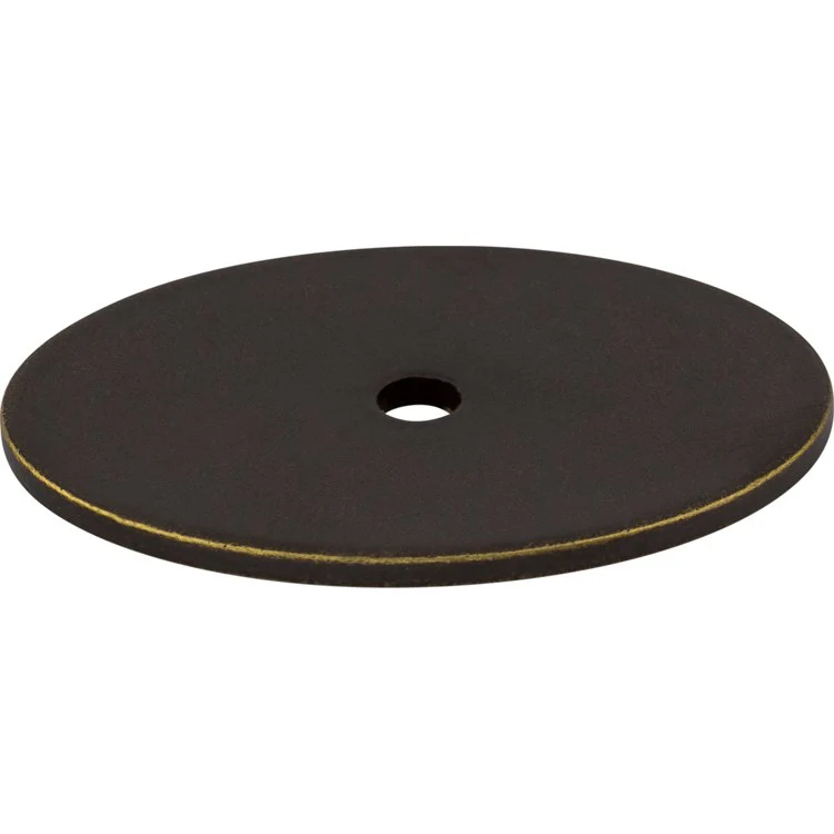 Backplate Sanctuary Oval 1-3/4 Inch German Bronze Steel TK62GBZ - Frankwebs