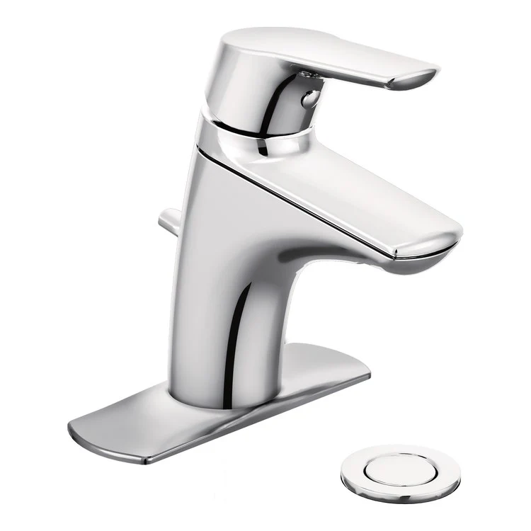 Lavatory Faucet Method 1 Lever ADA Chrome 1.5 Gallons per Minute Low Arc - Frankwebs