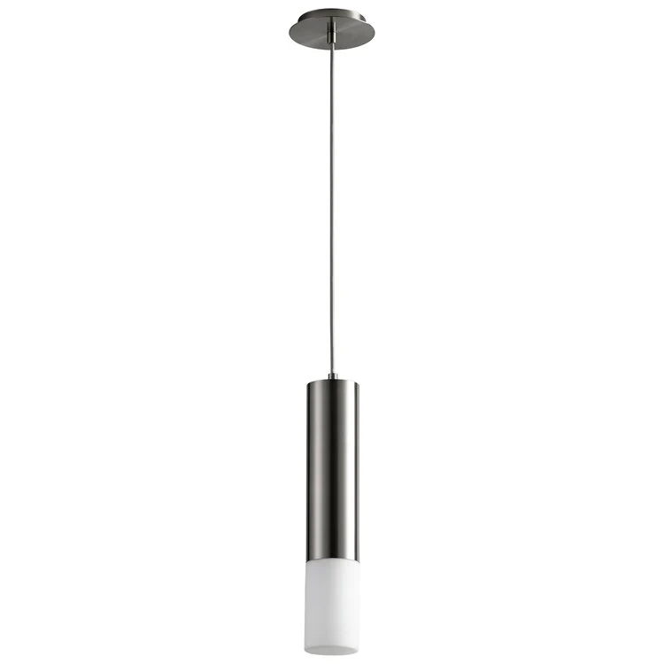 Opus Single-Light LED Mini Pendant with Glass Shade - Polished Chrome - Frankwebs