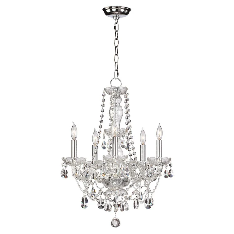 Katrina Five-Light Chandelier - Frankwebs
