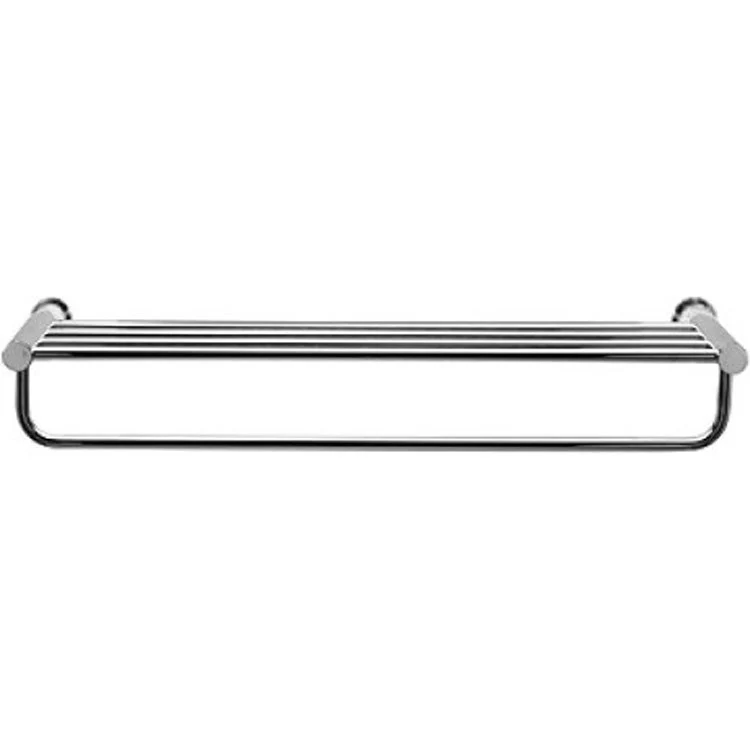 Towel Shelf D-Code Chrome 8-5/8 Inch 8-7/8 x 25-5/8 x 4-3/8 Inch - Frankwebs