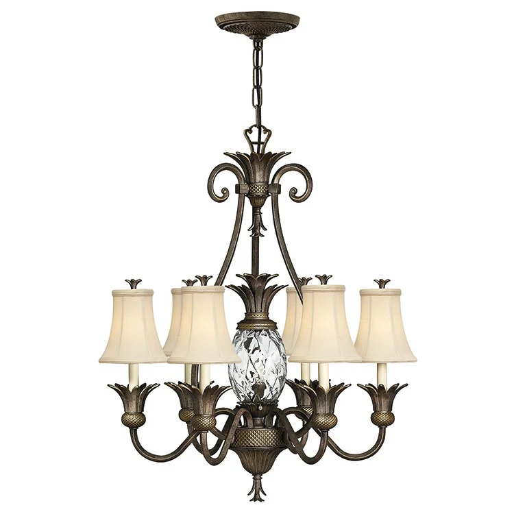 Plantation Seven-Light Single-Tier Chandelier - Frankwebs