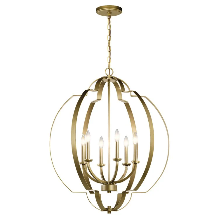 Voleta Six-Light Foyer Chandelier - Frankwebs
