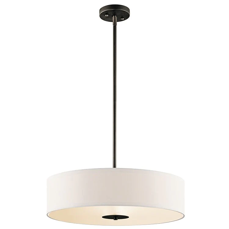 Three-Light Pendant/Semi-Flush Mount Ceiling Fixture - Frankwebs