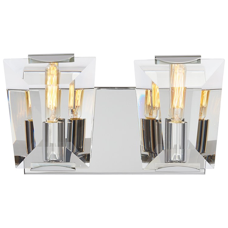 Castle Aurora Two-Light Bathroom Vanity Fixture - Frankwebs