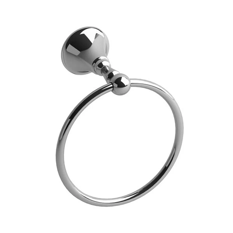 Towel Ring Momenti Chrome Zinc 4-1/4 Inch - Frankwebs
