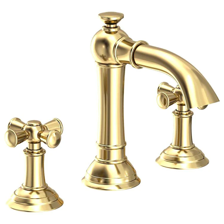 Aylesbury Two Handle Widespread Bathroom Faucet with Drain - Frankwebs