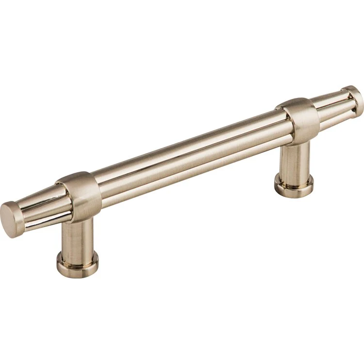 Pull Luxor for Decorative Hardware Brushed Satin Nickel Zinc Alloy 3-3/4 Inch - Frankwebs