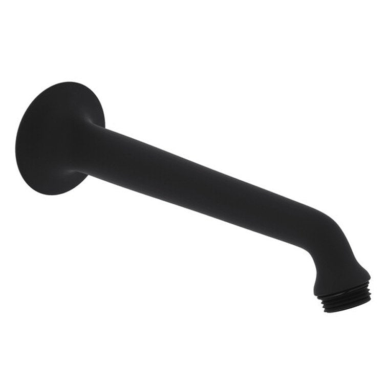 Shower Arm English Gold 8 Inch 1/2 Inch Female Inlet 1/2 Inch Male Outlet Brass Angled Down Wall Mount - Frankwebs