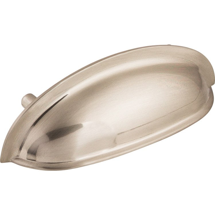 Pull Somerset Cup for Decorative Hardware Brushed Satin Nickel Zinc Alloy 3 Inch - Frankwebs