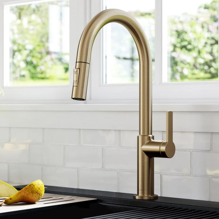 Oletto Single Handle Pull Down Kitchen Faucet - Frankwebs