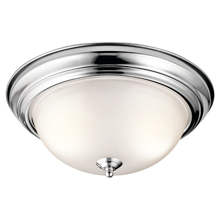 Two-Light Flush Mount Ceiling Fixture - Frankwebs