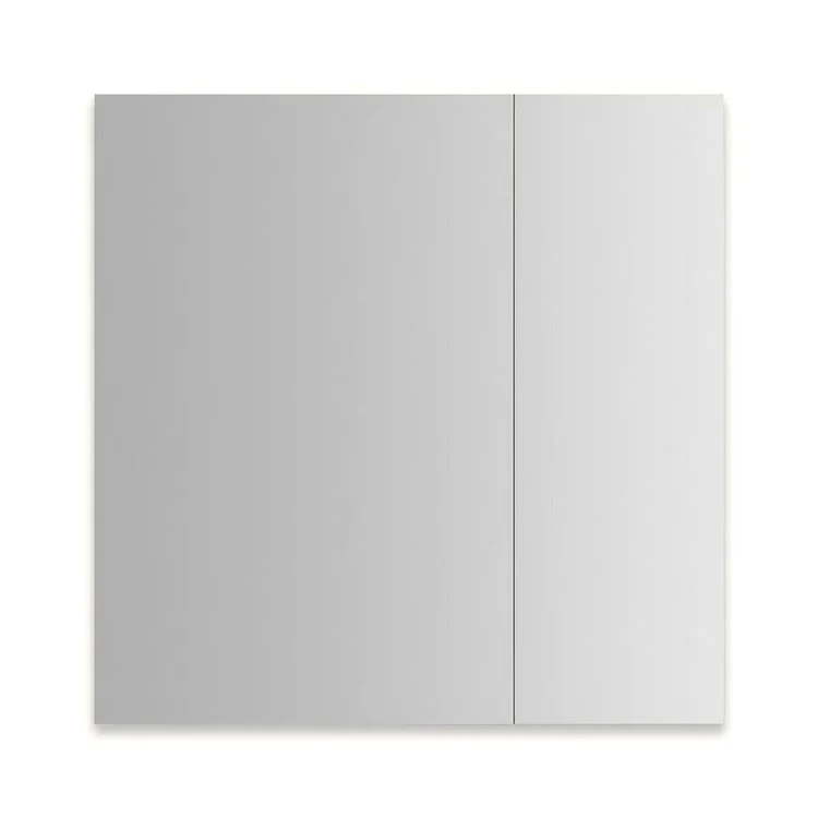 Medicine Cabinet M Series Reserve 30 x 30 x 4 Inch 2 Doors Mirrored Polished Edge/Electric - Frankwebs