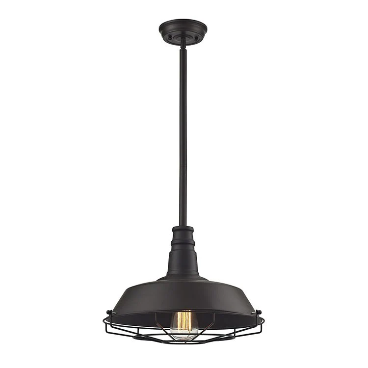Warehouse Pendant Single-Light Pendant - Frankwebs