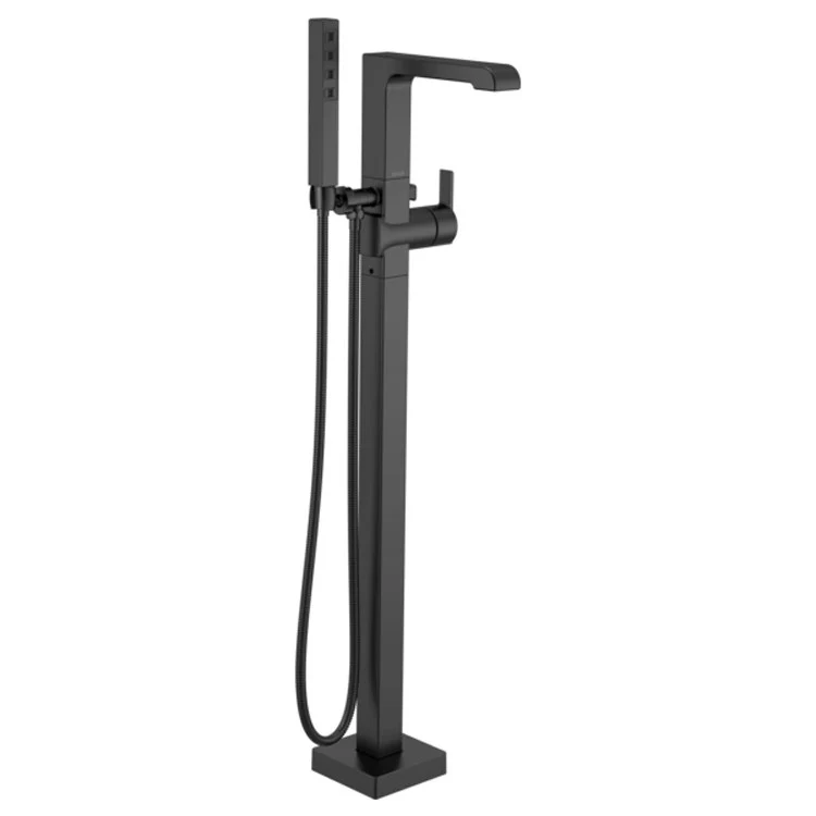 Ara Single Handle Freestanding Floor Mount Tub Filler with Handshower - Frankwebs