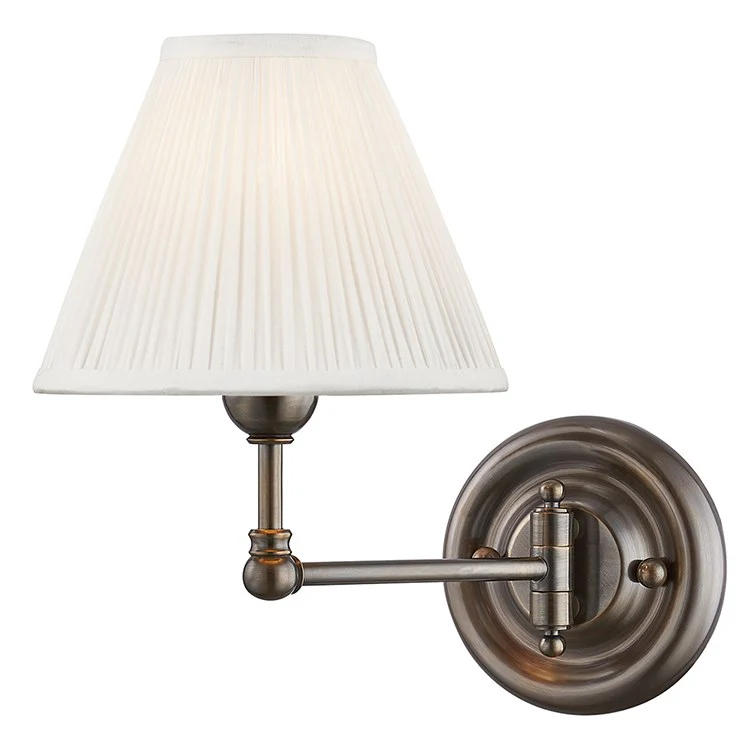 Classic No.1 Single-Light Swing Arm Wall Sconce by Mark D. Sikes - Frankwebs