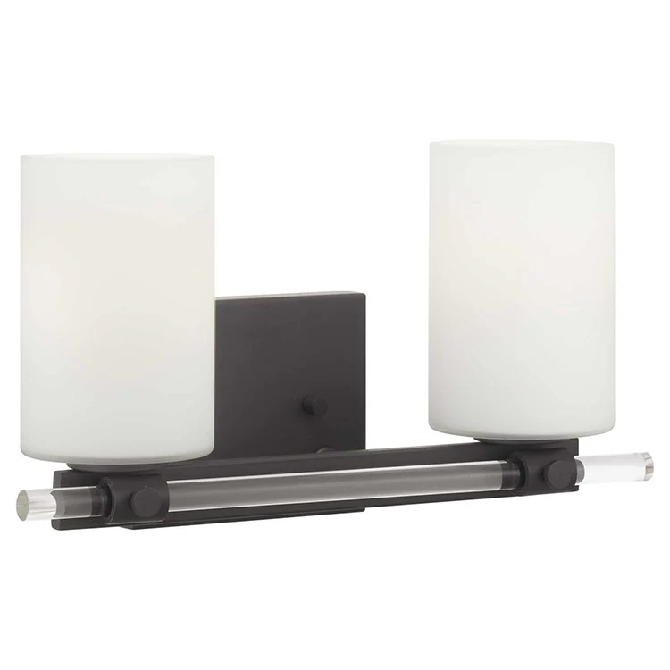 Lisbon Two-Light Bathroom Vanity Fixture - Frankwebs