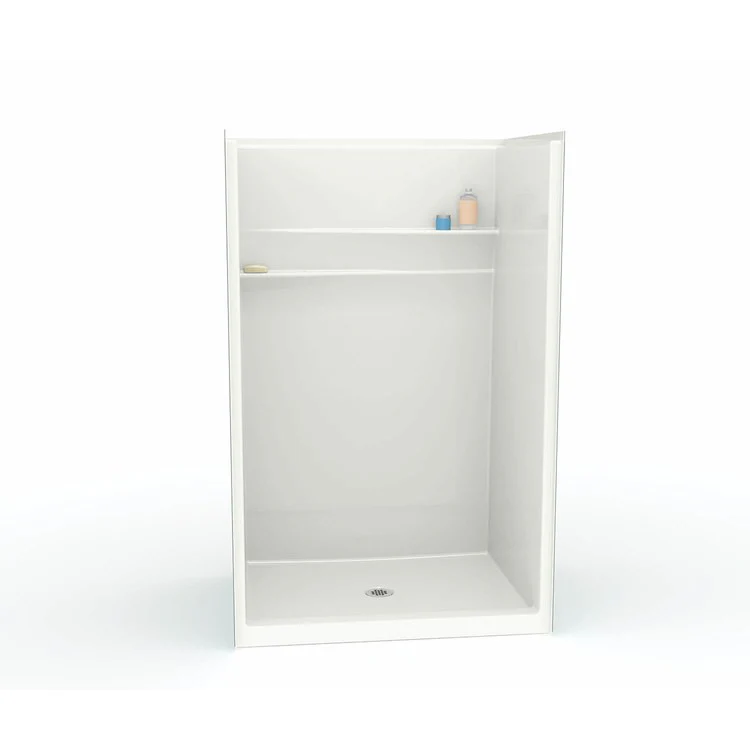 Shower Module 47-7/8 x 37-1/8 x 74-7/8 Inch AcrylX White 1 Pieces Less Seat - Frankwebs