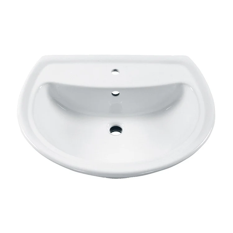 Cadet Pedestal Sink Top for Centerset Faucet - Frankwebs