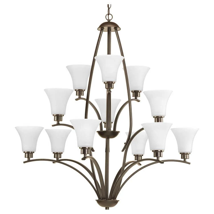 Joy Twelve-Light, Three-Tier Chandelier - Frankwebs