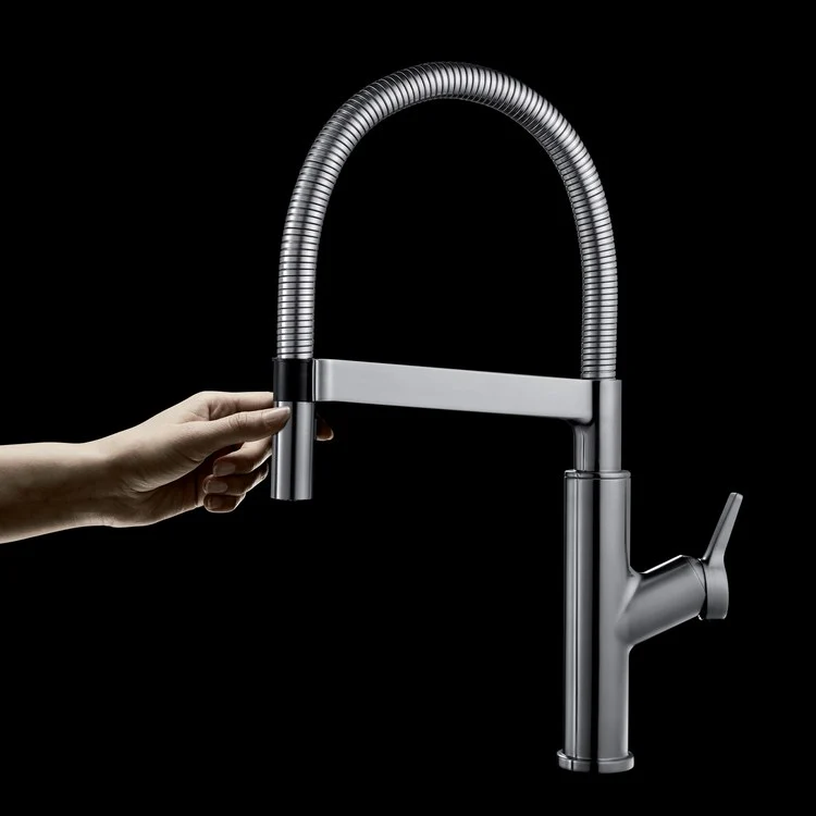 Kitchen Faucet Solenta Senso Semi-Pro 1 Lever CALGreen Polished Chrome 1.5 Gallons per Minute - Frankwebs