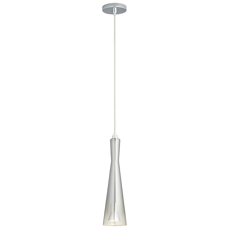 Cornet Single-Light Mini Pendant - Smoke Ombre - Frankwebs