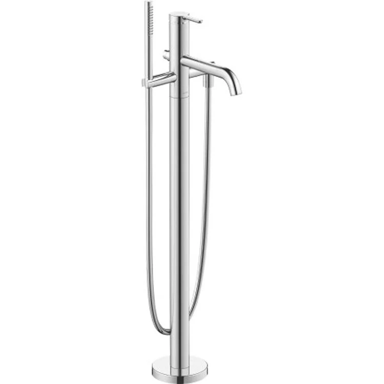 Tub Filler C.1 Floorstanding 1 Lever Chrome 1 Hole - Frankwebs