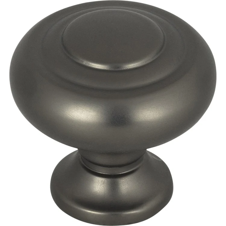 Knob Grace Kent Brushed Satin Nickel Zinc Alloy 1-1/4 x 1-1/4 x 1-1/5 Inch 1-1/5 Inch - Frankwebs