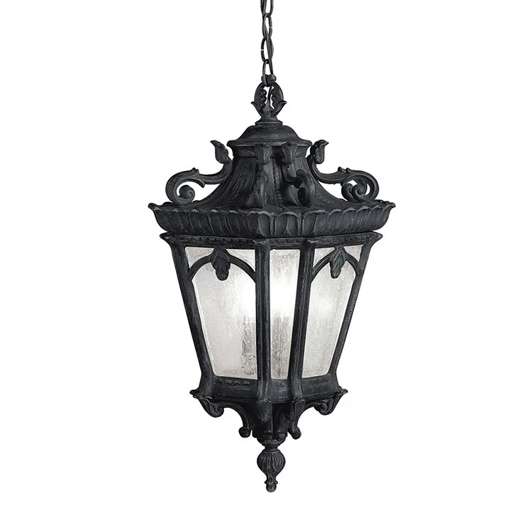 Tournai Three-Light Outdoor Hanging Lantern - Frankwebs