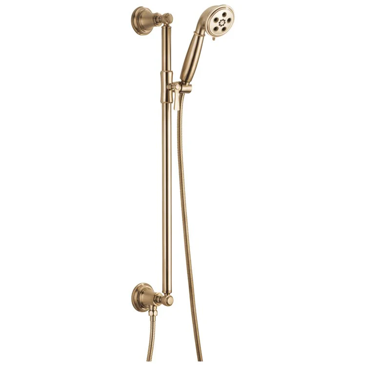 Handshower Set Rook Brilliance Luxe Gold 3 Function WaterSense ADA 1.75 Gallons per Minute - Frankwebs