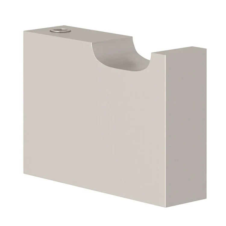 Robe Hook Quartile Single Satin Nickel 2-5/8 Inch Wall Mount - Frankwebs