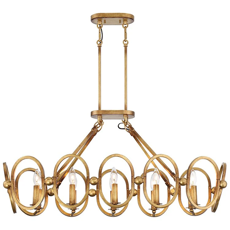 Clairpointe Ten-Light Island Chandelier - Frankwebs