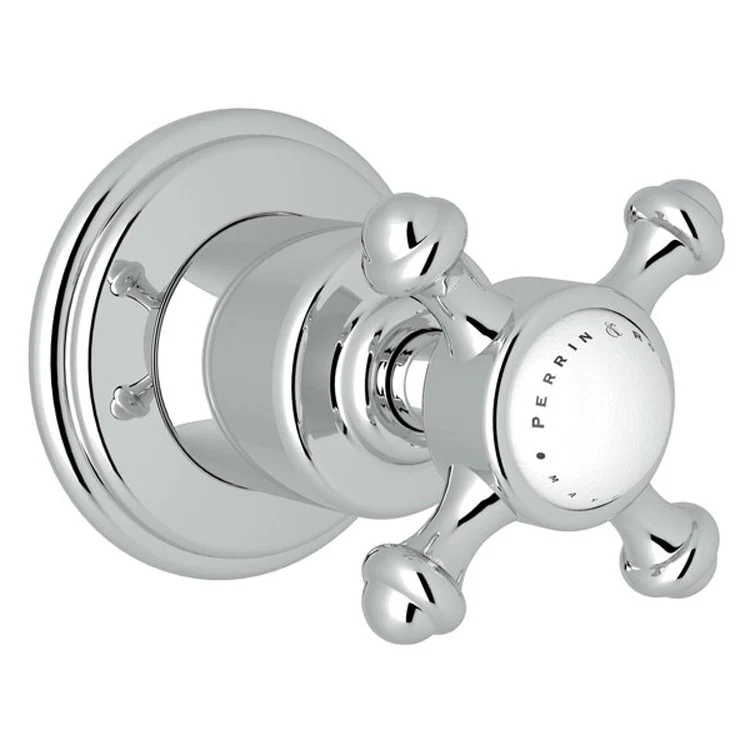 Volume Control Trim Georgian Era 1 Cross Polished Chrome - Frankwebs