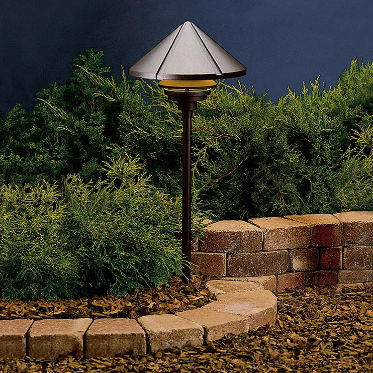 Six Groove Single-Light Single-Tier 120-Volt Path Landscape Light - Frankwebs